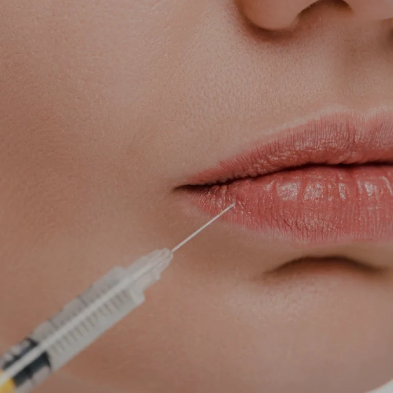 Hyaluronic acid lip filler