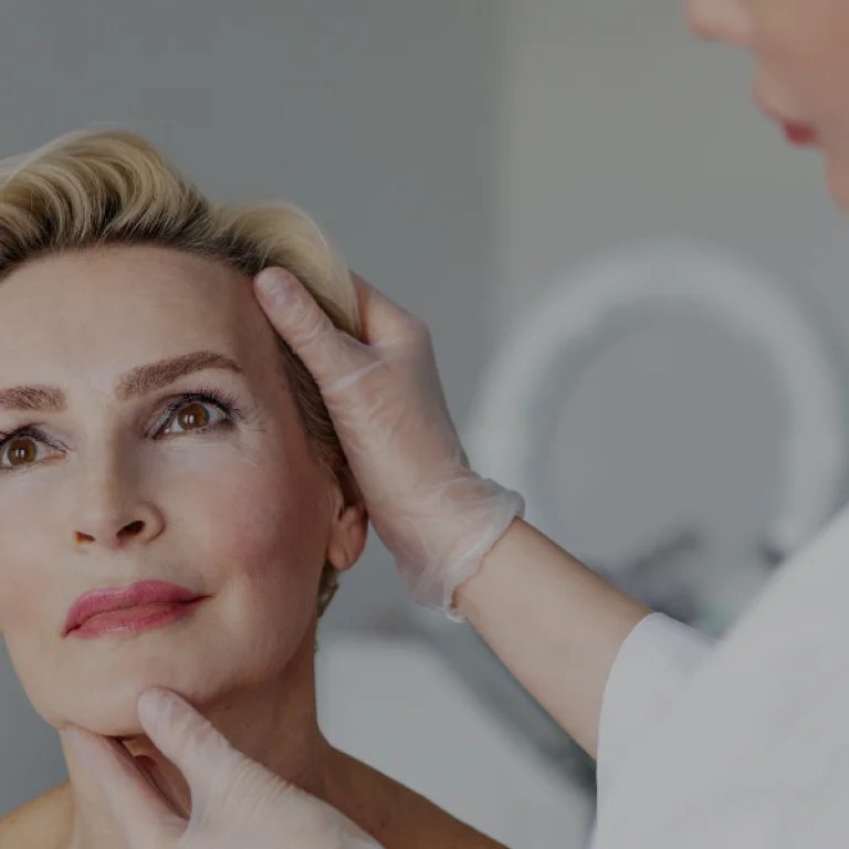 Medical aesthetic consultation and examination